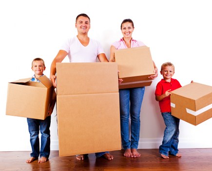 Removal team preparing same-day household items for transport in Maida Vale