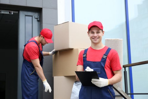 Movers in Maida Vale planning a sustainable home move with recyclable packing materials