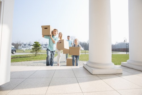 Professional packing services for a Maida Vale home move