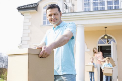 Free quote concept for Movers Maida Vale with packed household items