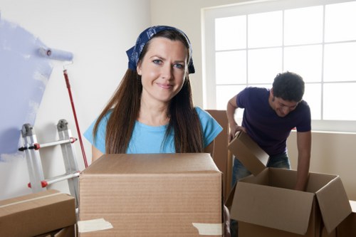 Moving day access challenges for a Maida Vale office relocation