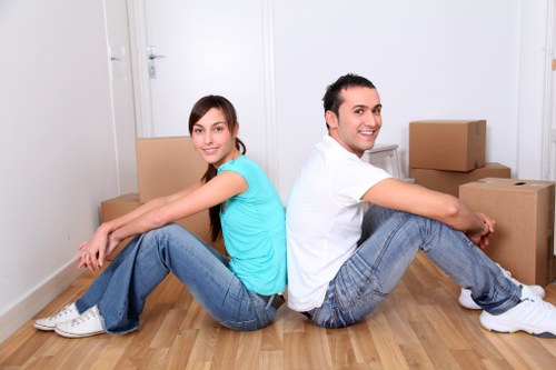 Prepared furniture removal van for a local Maida Vale collection