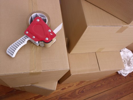 Careful loading of household furniture for a local Maida Vale move